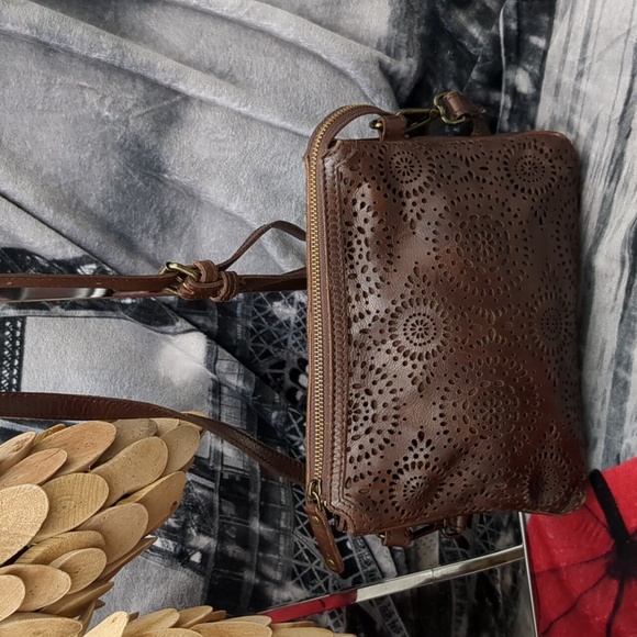 unbranded Handbags - Leather cut out crossbody